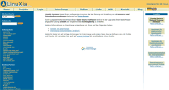 Desktop Screenshot of linuxia.de